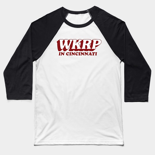 WKRP Cincinnati Baseball T-Shirt by Space Club